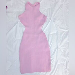 Beginning Boutique Light Pink Bandage Dress Size XS